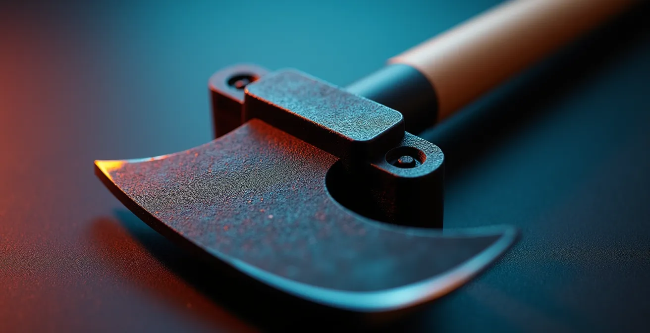 Vue macro détaillée de la texture d'un objet gaming premium